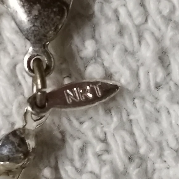 Nrt faux pearl black faceted beads necklace - Picture 6 of 7